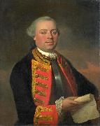 Portret van Johan Arnold Zoutman, August Christian Hauck